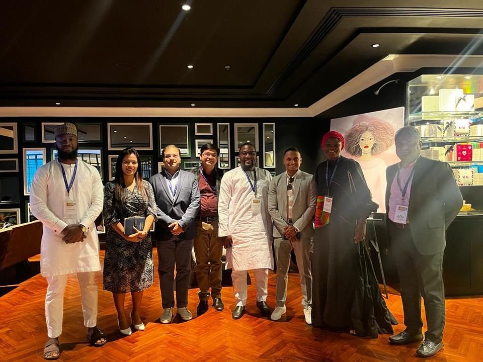 Transit Cargo Limited team at a corporate reception