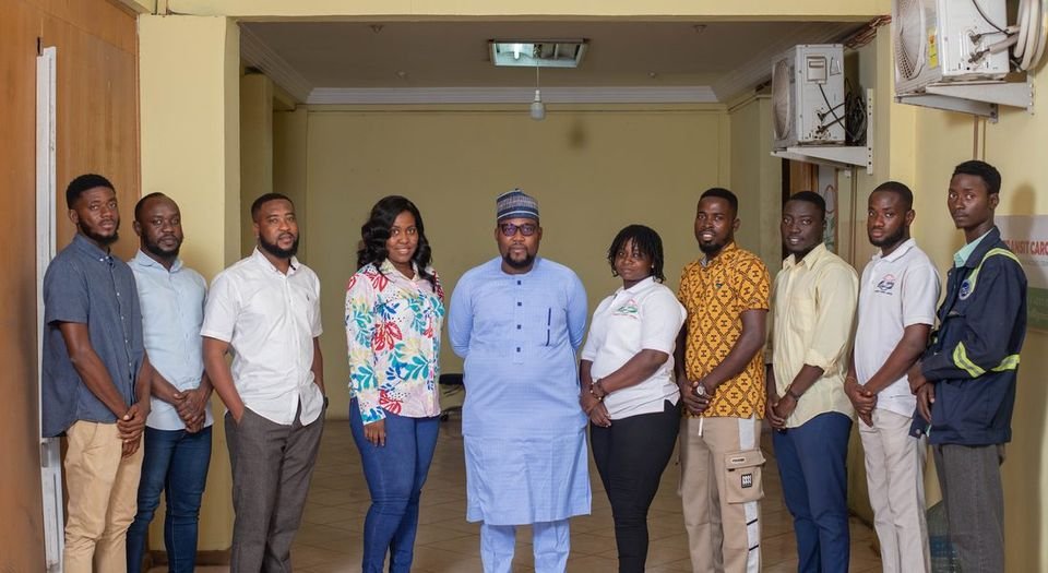 The Transit Cargo Limited team standing together in the office